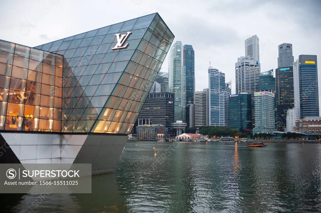 Image of Louis Vuitton Corporate Building At Marina Bay Sands