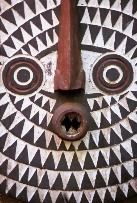 Raindancer Mask, tribal mask. Ouagadougou, Burkina Faso, West Africa