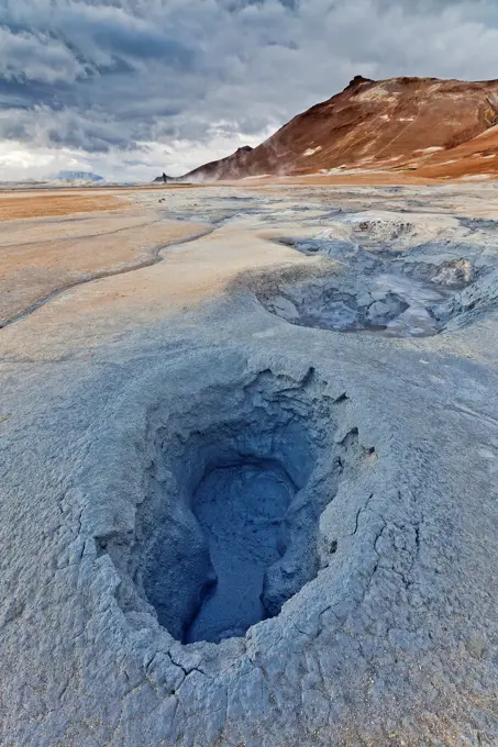 Namaskard, Geothermal Area, Northern Iceland Namaskard is an area of geothermal activity underground in the earth, with sulphur pools, steam vents and...