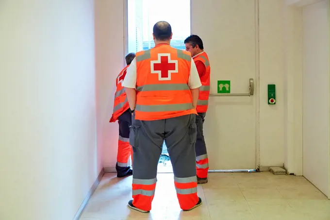 Red Cross Health, Ficoba, Irun, Gipuzkoa, Basque Country, Spain.