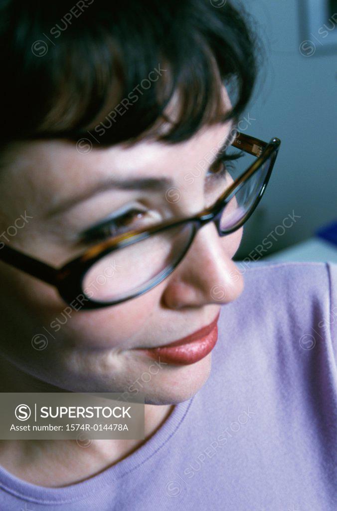 Stock Photo: 1574R-014478A Close-up of a young woman