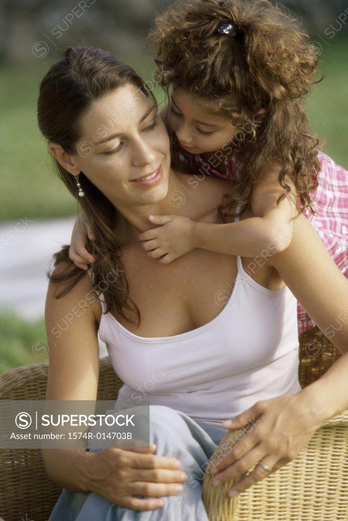 Stock Photo: 1574R-014703B Mother with her daughter