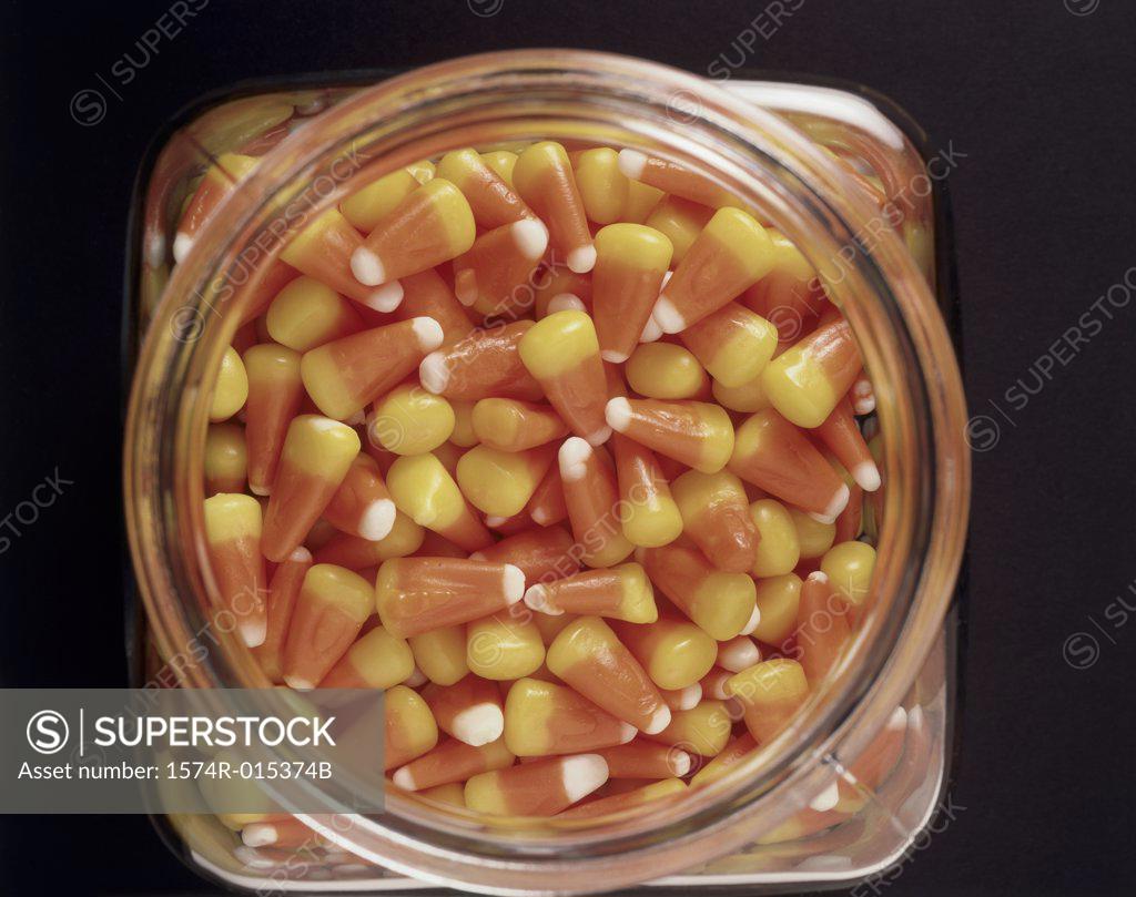 Stock Photo: 1574R-015374B Close-up of candy corn