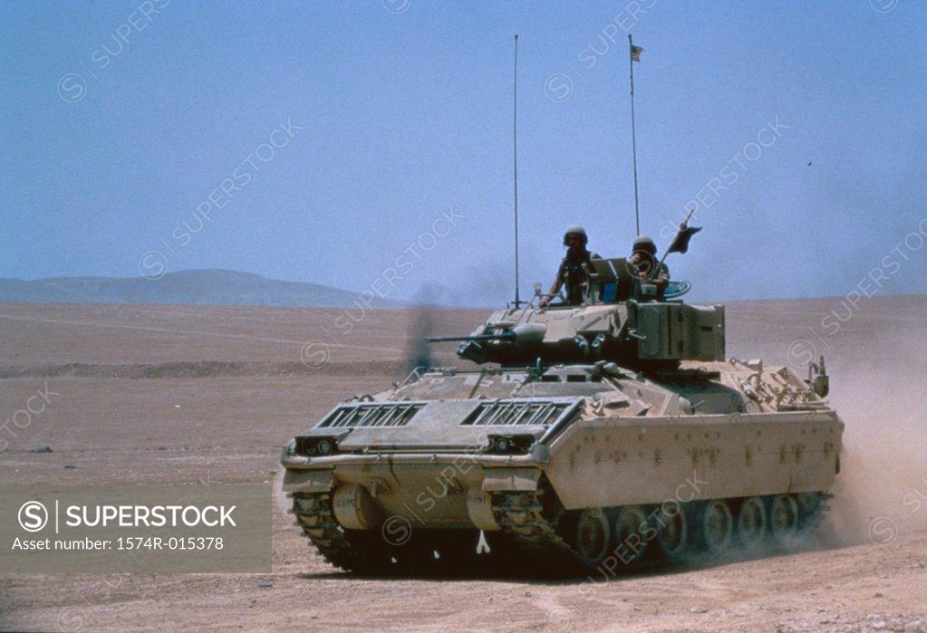 Stock Photo: 1574R-015378 M2 Bradley Fighting Vehicle 