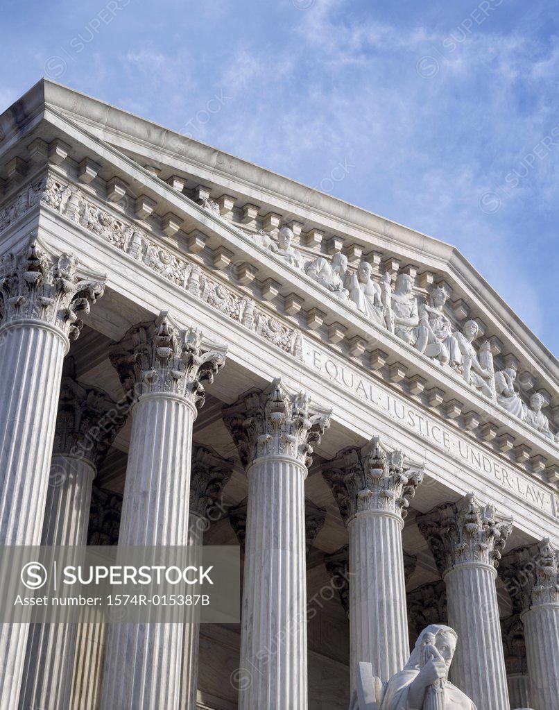 Stock Photo: 1574R-015387B U.S. Supreme Court  Washington, D.C. USA
