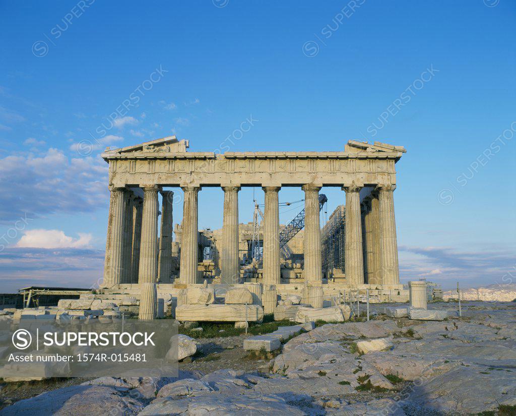 Stock Photo: 1574R-015481 Parthenon Athens Greece