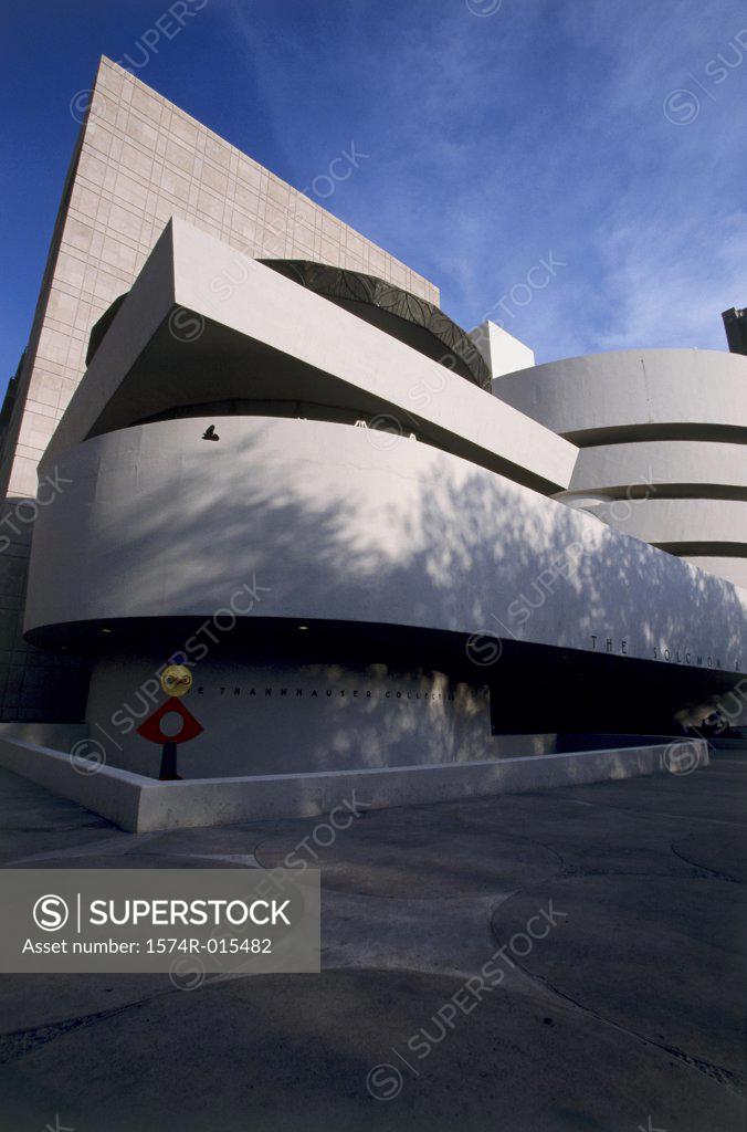 Stock Photo: 1574R-015482 Solomon R. Guggenheim Museum New York City USA