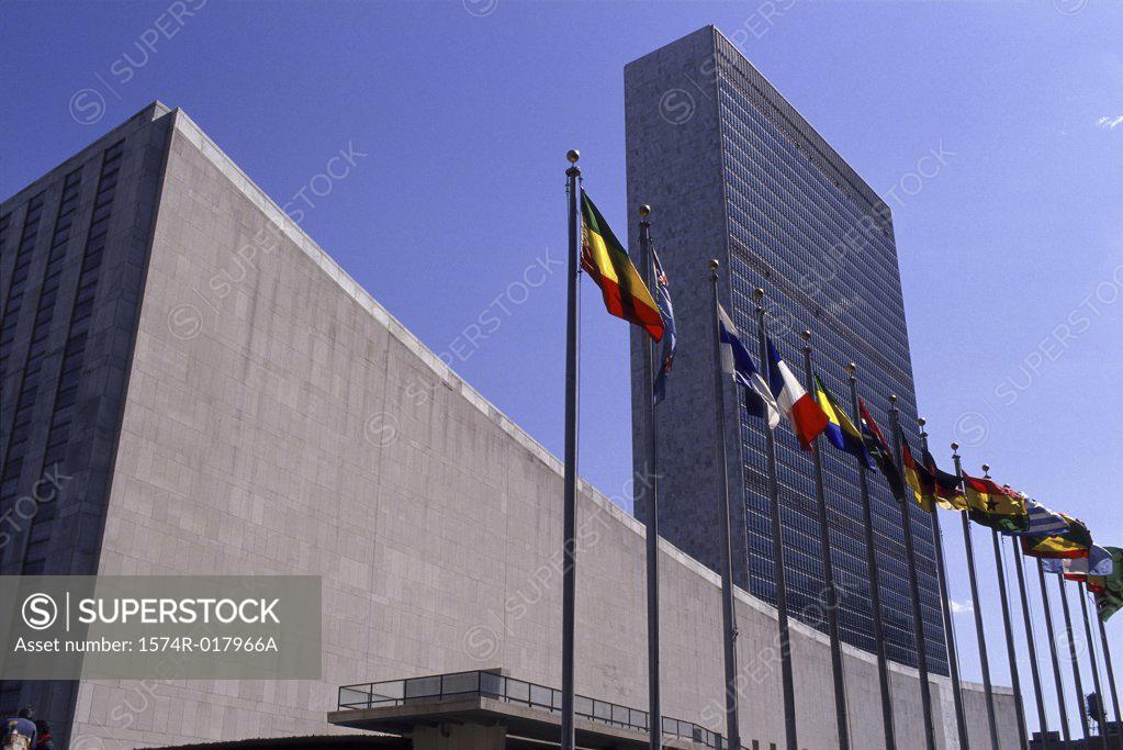 Stock Photo: 1574R-017966A United Nations  New York City USA