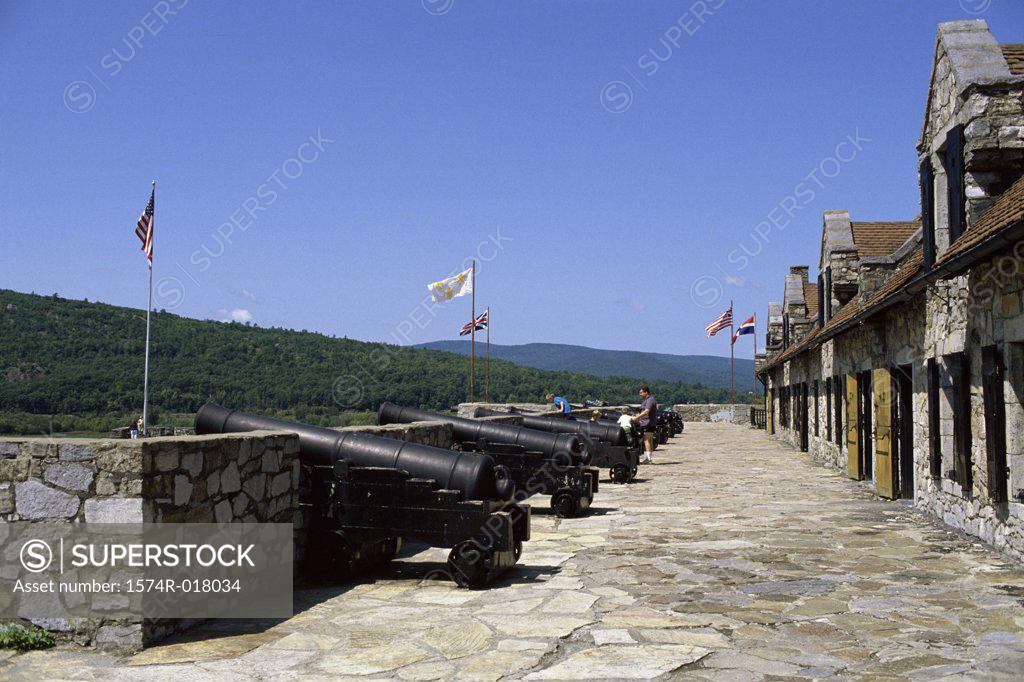 Stock Photo: 1574R-018034 Fort Ticonderoga New York USA