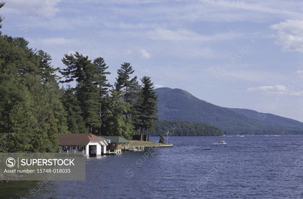 Stock Photo: 1574R-018035 Lake George New York USA