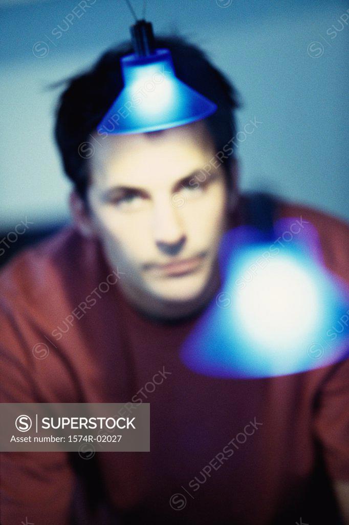 Stock Photo: 1574R-02027 Portrait of a young man
