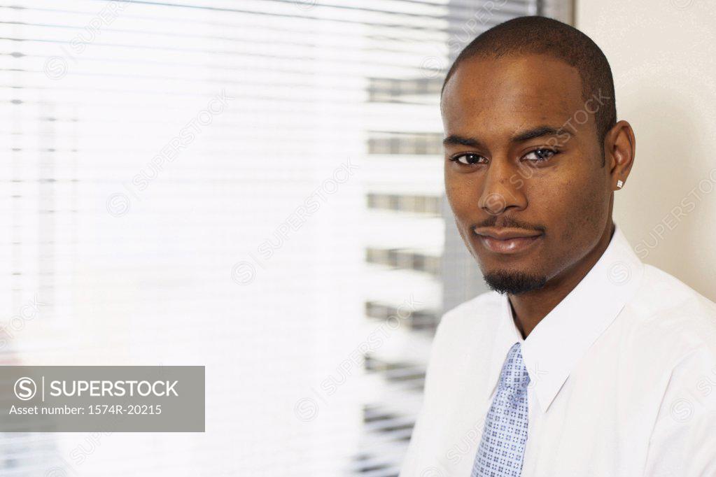 Stock Photo: 1574R-20215 Portrait of a businessman