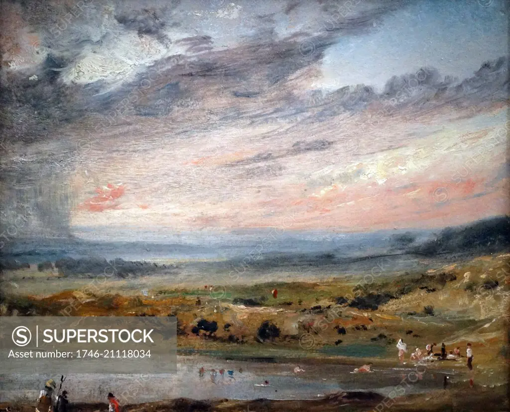 Painting by John Constable (1776-1837) English Romantic painter. Dated 19th Century