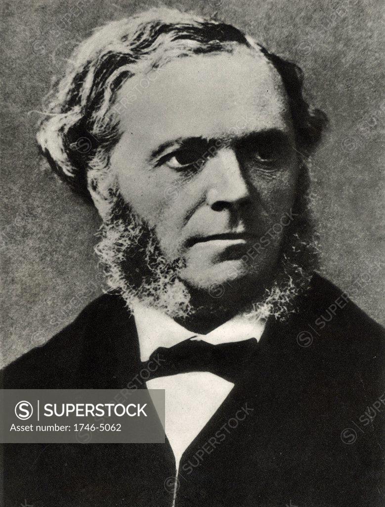 Stock Photo: 1746-5062 Cesar (August) Franck (1822-1890) Belgian composer. After a photograph.