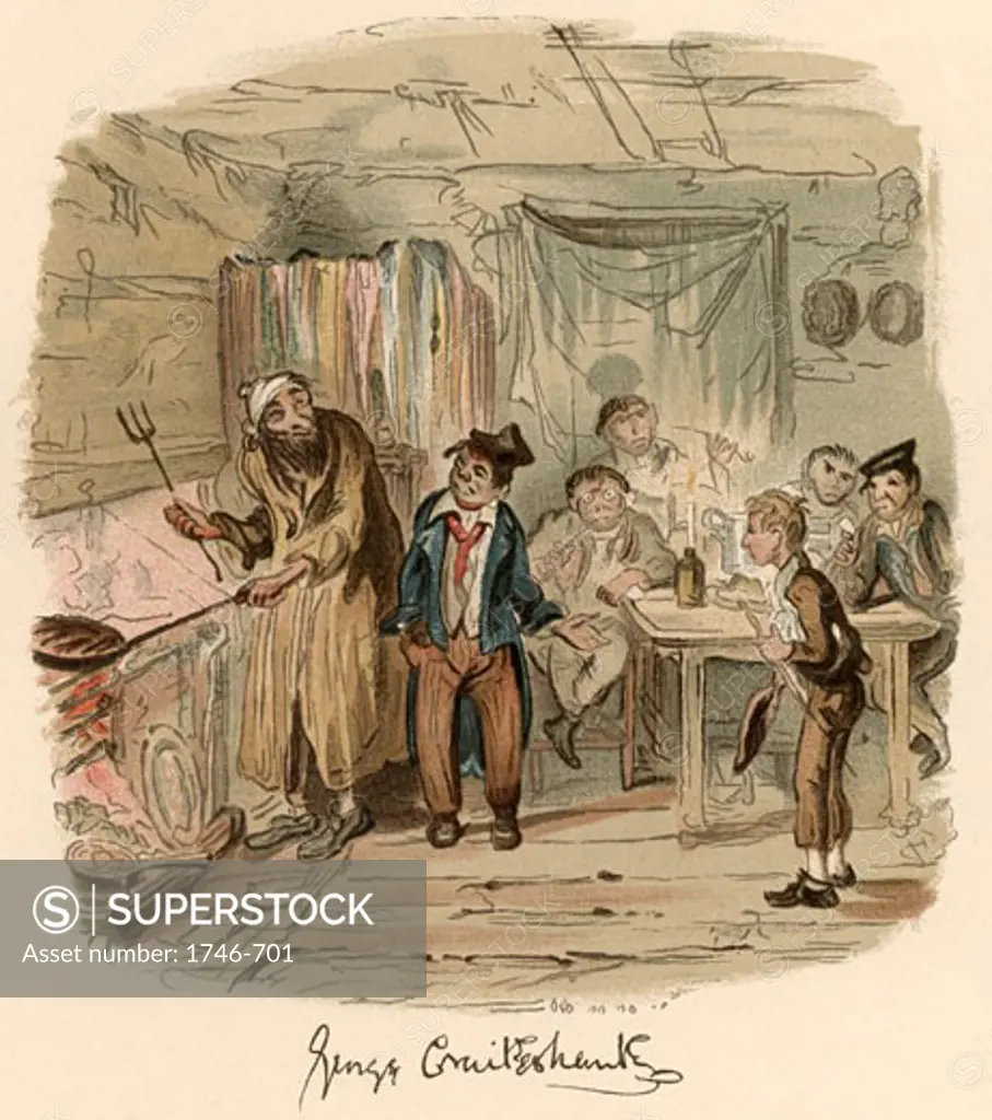 'Fagin, from 'Oliver Twist', by Charles Dickens, 1923' Giclee Print -  Joseph Clayton Clarke | Art.com