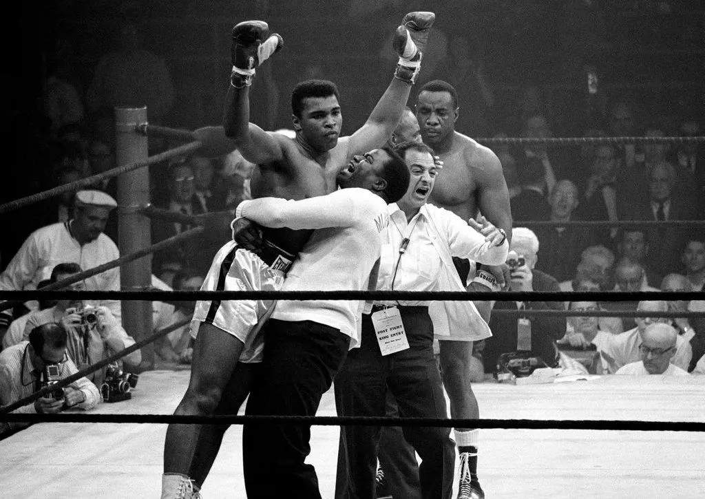 Muhammad Ali (born Cassius Clay, Jr.; January 17, 1942) American former professional boxer, considered among the greatest heavyweights in the sport's history. May 25, 1965, heavyweight champion Muhammad Ali after his rematch with boxer Sonny Liston. Ali knocked out Liston in the first round