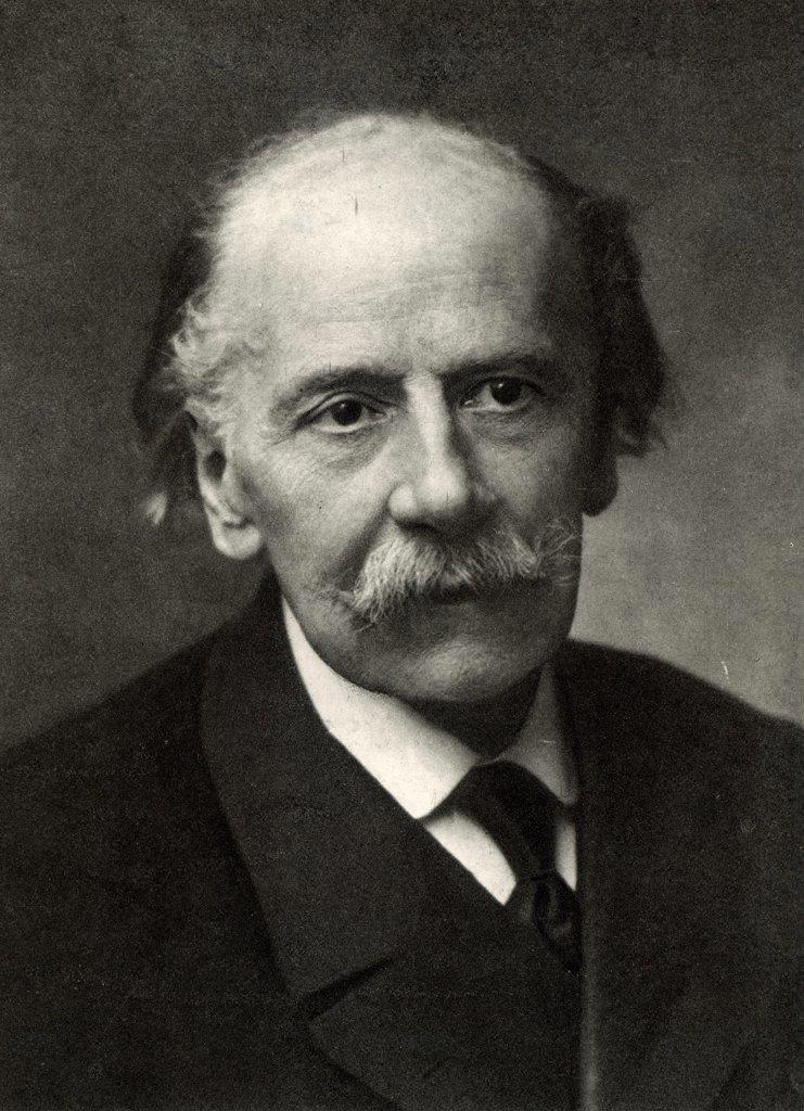 Jules (Emile Frederic) Massenet (1842-1912). French composer. From a photograph by Nadar, pseudonym of Gaspard-Felix Tournachon (1820-1910).