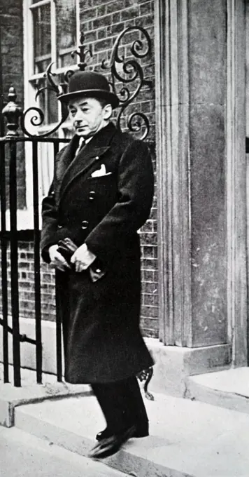 Photograph of Paul Reynaud (1878-1966) a French politician and lawyer who served as Prime Minister of France during the First World War. Dated 20th century