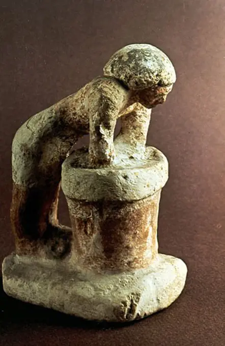 Brewer: Ancient Egyptian model. Louvre, Paris