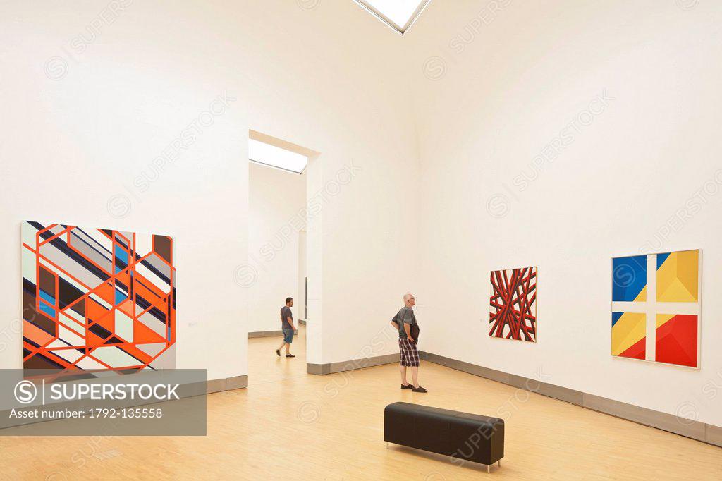 Stock Photo: 1792-135558 Vienna, Austria, Klosterneuburg, Sammlung ESSL Museum opened in 1999, designed by architect Heinz Tesar, and home to the largest private Austrian coll...