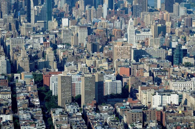 USA, New York, View of Manhattan
