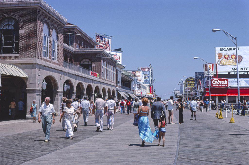 Boardwalk, Atlantic City, New Jersey, USA, John Margolies Roadside America Photograph Archive, 1978