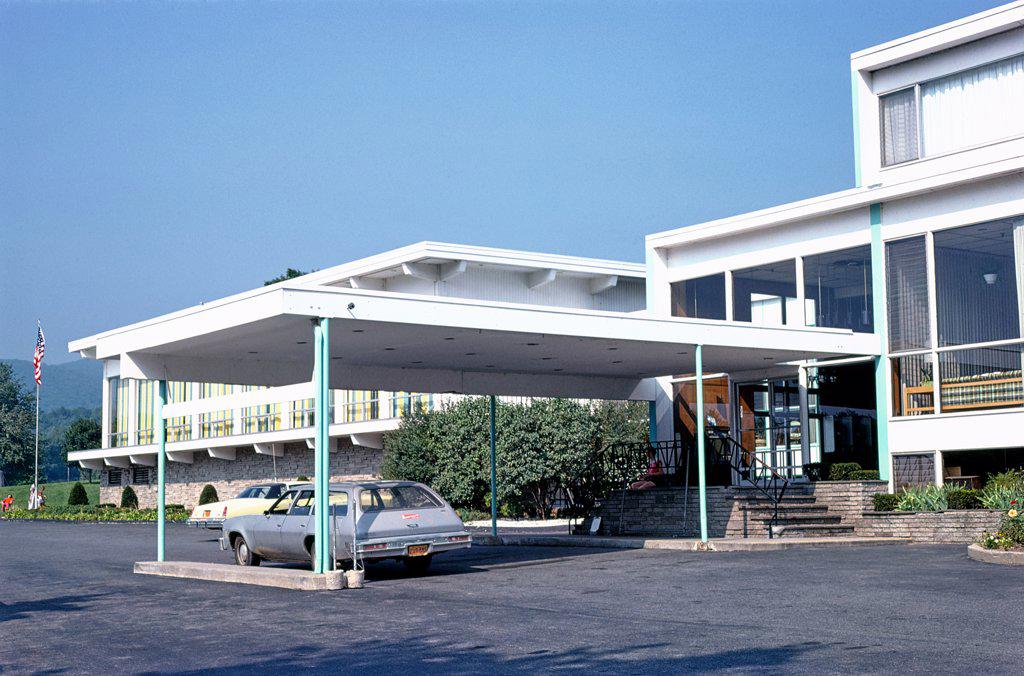 Homowack Hotel and Lodge, Spring Glen, New York, USA, John Margolies Roadside America Photograph Archive, 1977