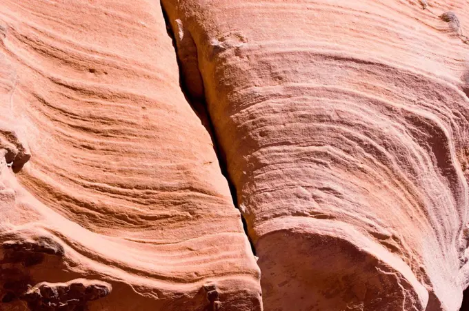 Jordan Petra sandstone formation