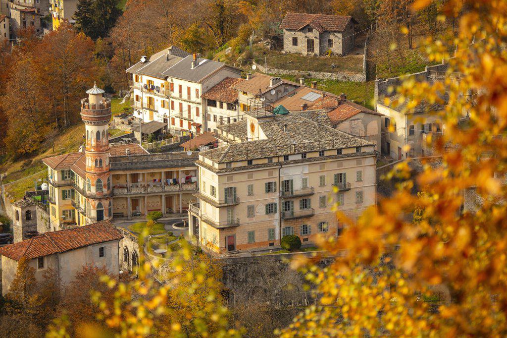 Castle of Roreto, Val di Cervo, Biella, Piedmont, Italy