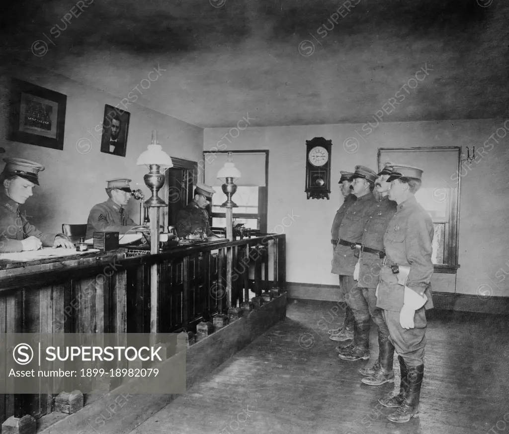 Date: 1910-1915 - Aqueduct police station. 