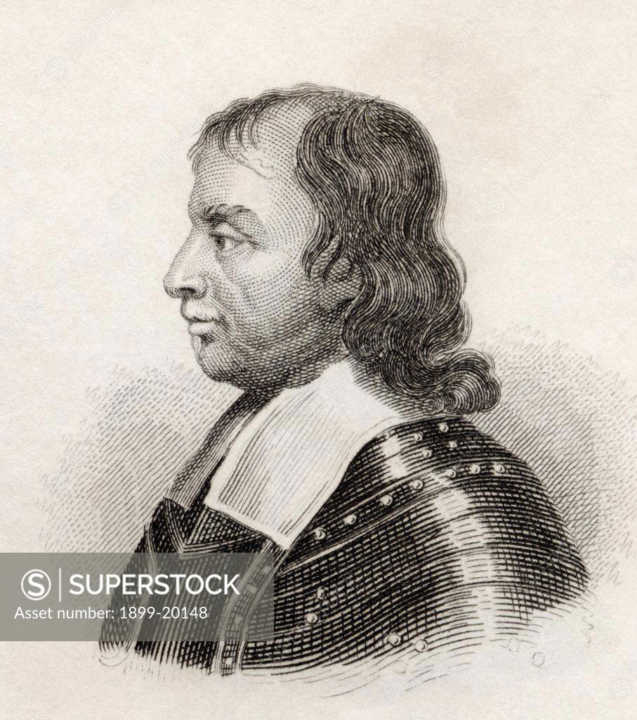 Stock Photo: 1899-20148 Oliver Cromwell, 1599 to 1658. English military and political leader.
