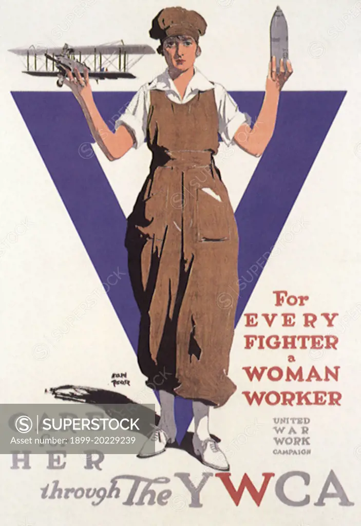 For Every Fighter a Woman Worker. 