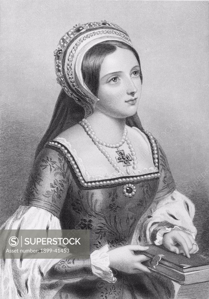 Catherine Parr also spelled Katherine, 1512-1548. English Queen. Sixth ...