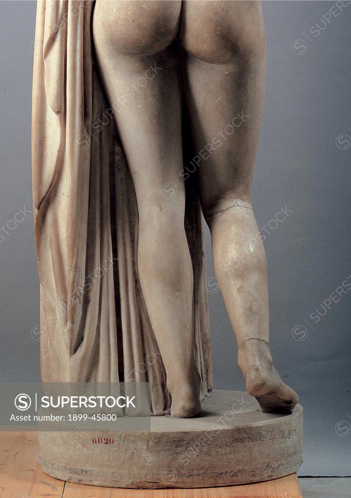 Venus Callipygian, Kallipygos, 1st Century, Marble, Full Relief