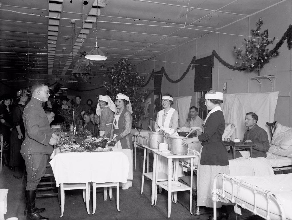 Walter Reed Hospital Christmas party, 12/24/1920.