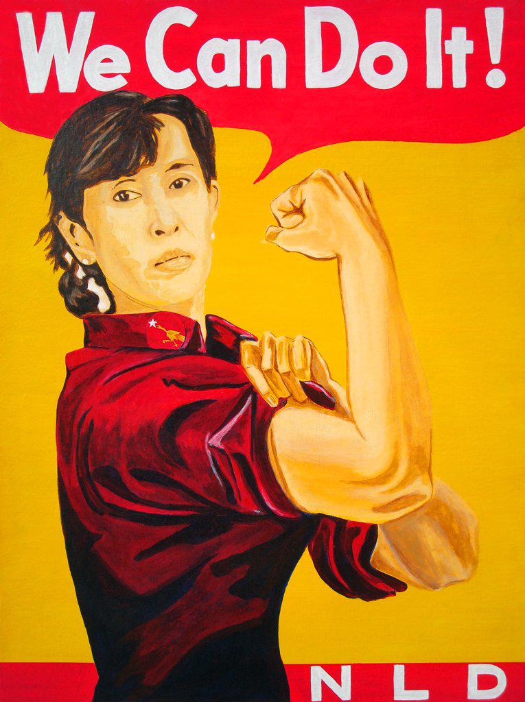 Aung San Suu Kyi (born 19 June 1945) is a Burmese opposition politician and General Secretary of the National League for Democracy. In the 1990 general election, Suu Kyi was elected Prime Minister as leader of the winning National League for Democracy party, which won 59% of the vote and 394 of 492 seats. She had, however, already been detained under house arrest before the elections. She remained under house arrest in Burma for almost 15 years until 2010. Suu Kyi was the recipient of the Rafto Prize and the Sakharov Prize for Freedom of Thought in 1990 and the Nobel Peace Prize in 1991. In 1992 she was awarded the Jawaharlal Nehru Award for International Understanding by the Government of India. Released from seven continuous years' house arrest in November 2010, Suu Kyi still plays a leading role in the Burmese pro-democracy movement.