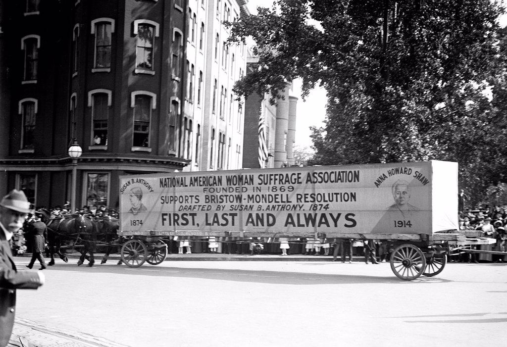 Woman suffrage parade, May 1914. 