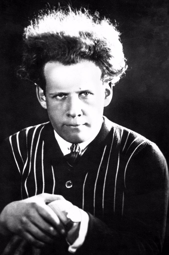 Sergei Mikhailovich Eisenstein (22 January 1898 – 11 February 1948) was a Soviet Russian film director and film theorist, a pioneer in the theory and practice of montage. He is noted in particular for his silent films Strike (1925), Battleship Potemkin (1925) and October (1928), as well as the historical epics Alexander Nevsky (1938) and Ivan the Terrible (1944, 1958).
