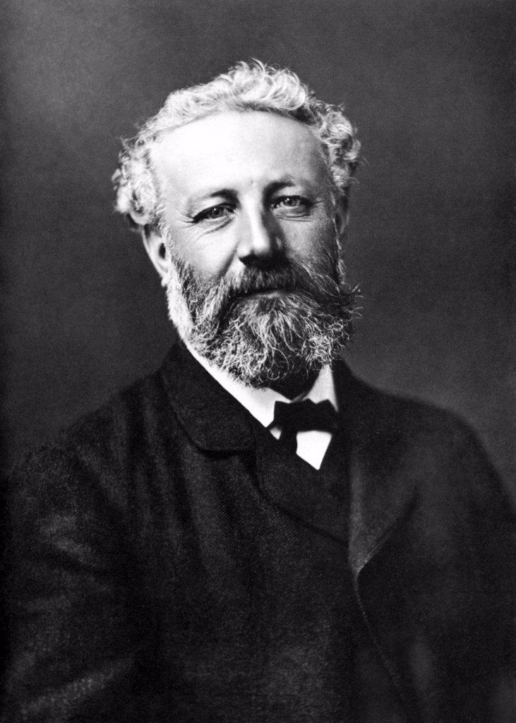 Jules Gabriel Verne (8 February 1828 – 24 March 1905) was a French novelist, poet, and playwright best known for his adventure novels and his profound influence on the literary genre of science fiction. Verne was born to bourgeois parents in the seaport of Nantes, where he was trained to follow in his father's footsteps as a lawyer, but quit the profession early in life to write for magazines and the stage. His collaboration with the publisher Pierre-Jules Hetzel led to the creation of the Voyages Extraordinaires, a widely popular series of scrupulously researched adventure novels including Journey to the Center of the Earth, Twenty Thousand Leagues Under the Sea, and Around the World in Eighty Days.