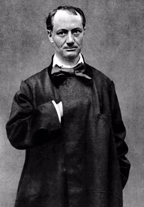 Charles Pierre Baudelaire (April 9, 1821 – August 31, 1867) was a French poet who produced notable work as an essayist, art critic, and pioneering translator of Edgar Allan Poe. His most famous work, Les Fleurs du mal (The Flowers of Evil), expresses the changing nature of beauty in modern, industrializing Paris during the 19th century. Baudelaire's highly original style of prose-poetry influenced a whole generation of poets including Paul Verlaine, Arthur Rimbaud and Stéphane Mallarmé among many others. He is credited with coining the term 'modernity' (modernité) to designate the fleeting, ephemeral experience of life in an urban metropolis, and the responsibility art has to capture that experience. Baudelaire worked on a translation and adaptation of Thomas de Quincey's 'Confessions of an English Opium Eater'. He contributed various articles to Eugene Crepet's 'Poètes francais; Les Paradis artificiels: opium et haschisch' (French poets; Artificial Paradises: opium and hashish, 1860).