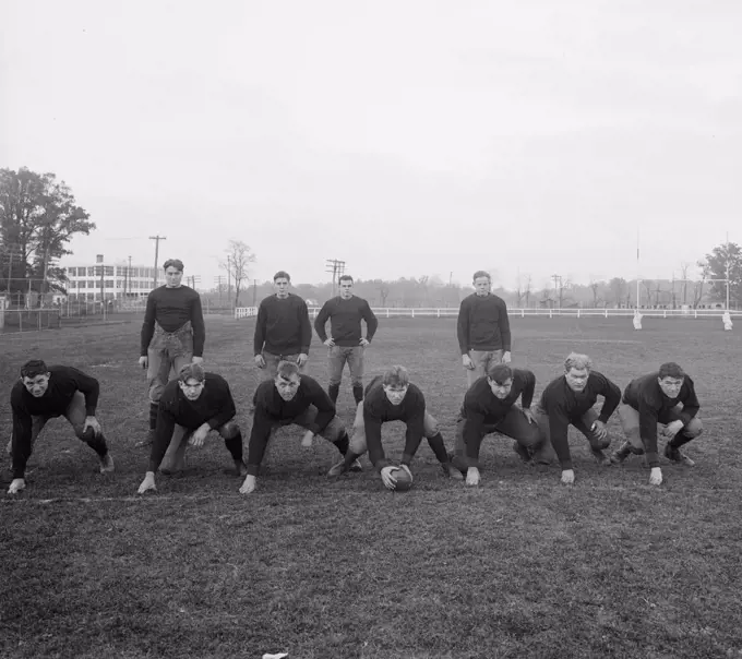 Maryland State football group ca.  between 1910 and 1925.