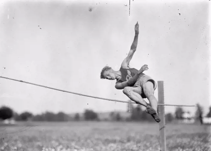 Weidman high jump ca. between 1909 and 1923.