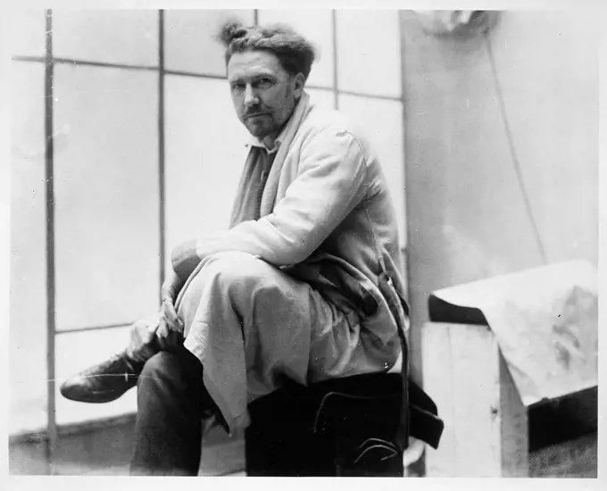 Photo of American expatriate modernist poet Ezra Pound (1885-1972), no location or date. (Photo by United States Information Agency/GG Vintage Images/UIG) 