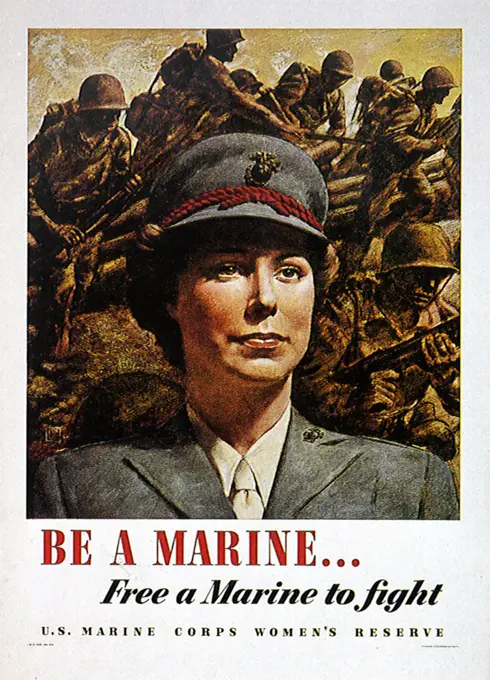 Woman Marine. 