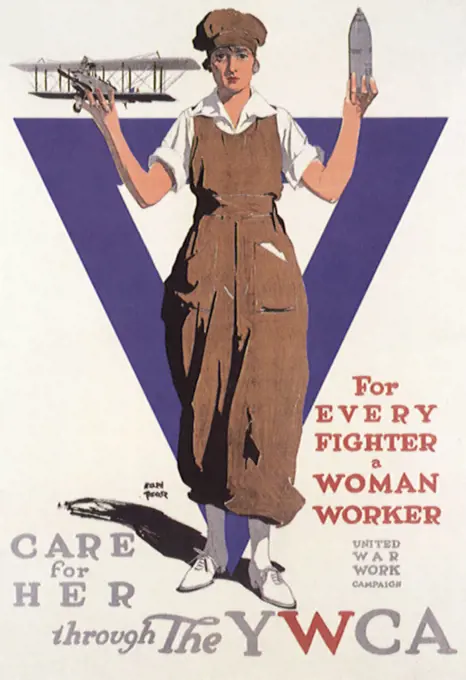 For Every Fighter a Woman Worker. 