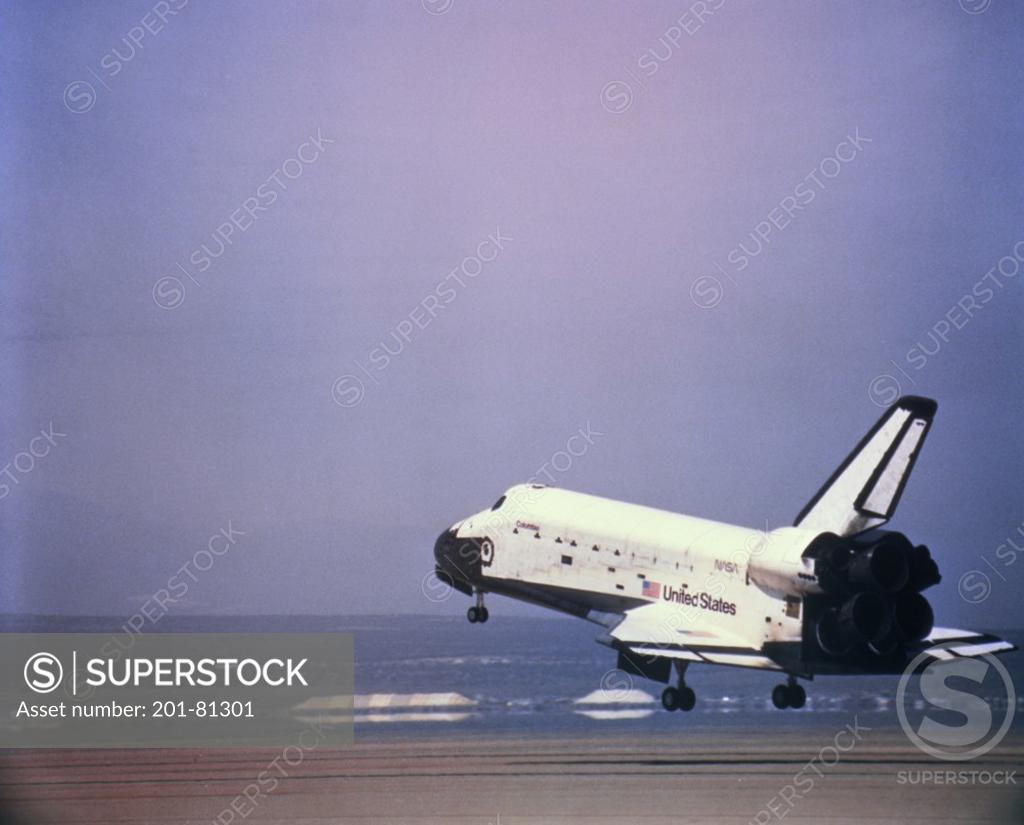 Stock Photo: 201-81301 Space Shuttle Columbia