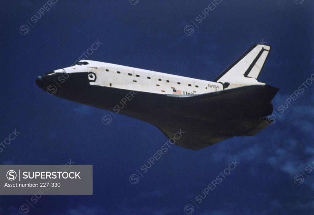 Stock Photo: 227-330 Space Shuttle Atlantis 