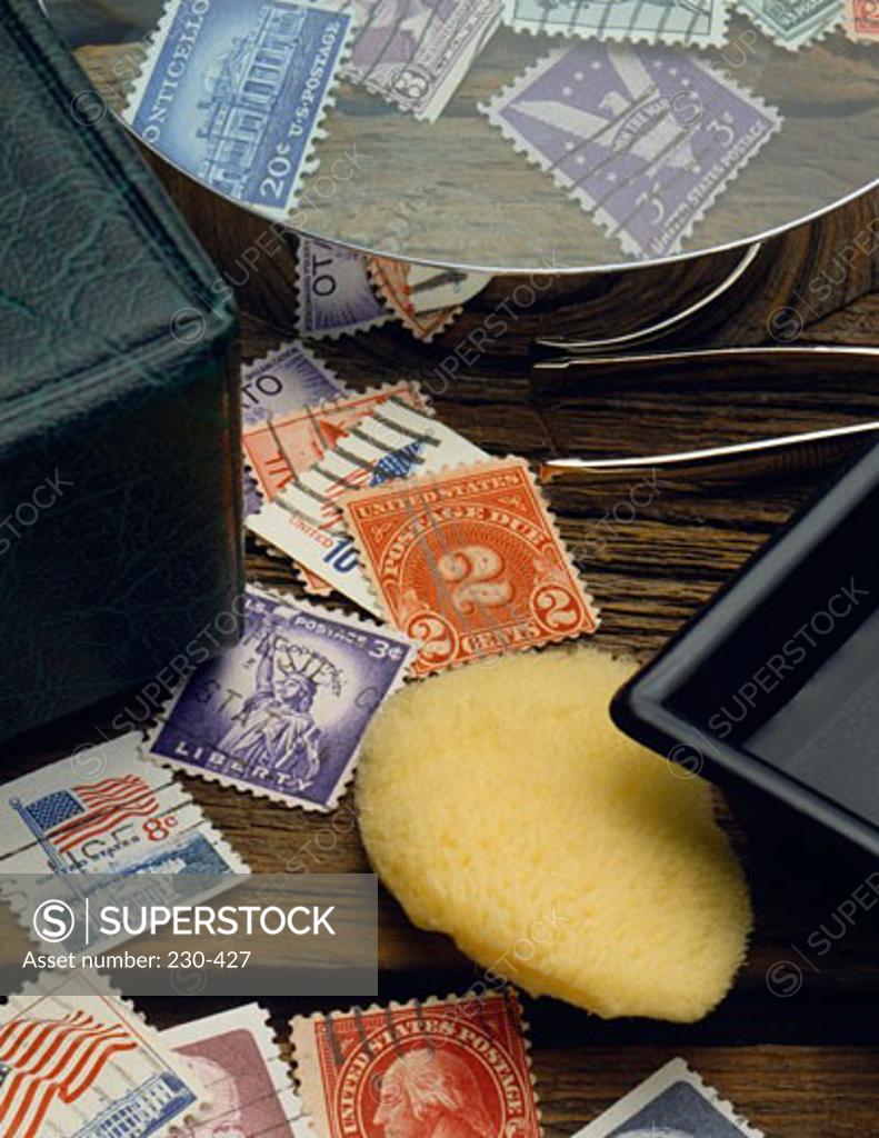 Stock Photo: 230-427 Stamp Collection