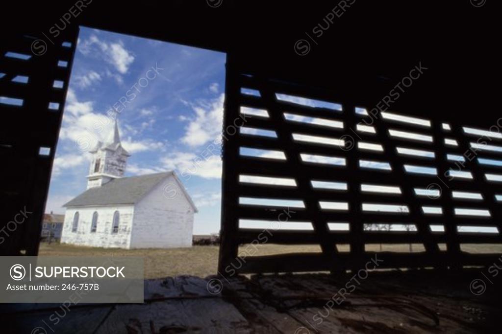 Stock Photo: 246-757B 1880 Town Near Murdo South Dakota USA