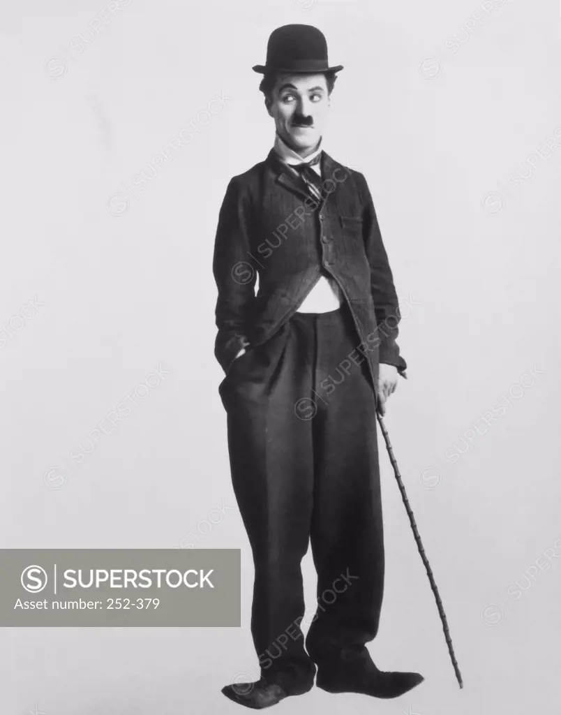 Charlie Chaplin (1889-1977) Comedic Actor and Film maker   